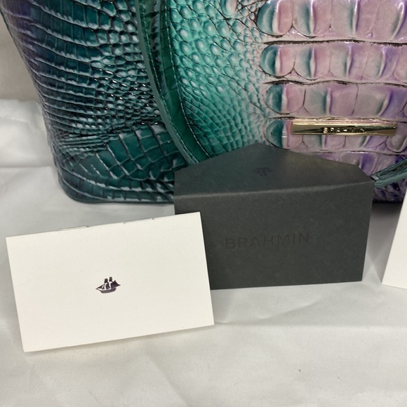 NWT $385 RETAIL Brahmin Ellen Enchant Ombré Melbourne!🧜🏼‍♀️🧜🏼‍♀️ - Picture 13 of 17